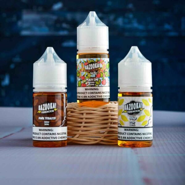BAZOOKA 3 BOTTLES BUNDLE SALT 30ML | عرض بازوكا بريميم ليكويد 30 مل