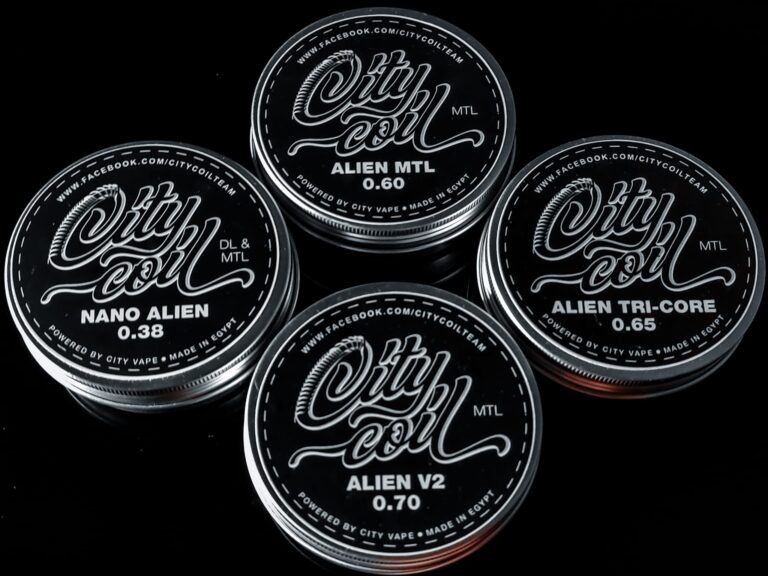 CITY COIL MTL/DL NANO ALIEN 0.38 OHM BOX OF 2 COILS | سيتي كويل ريبلد