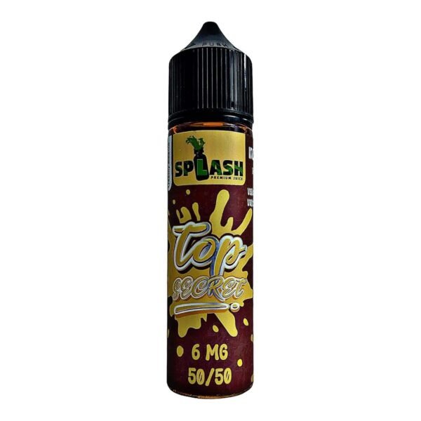 SPLASH TOP SECRET MTL E-LIQUID - سبلاش بريميوم فيب ليكويد