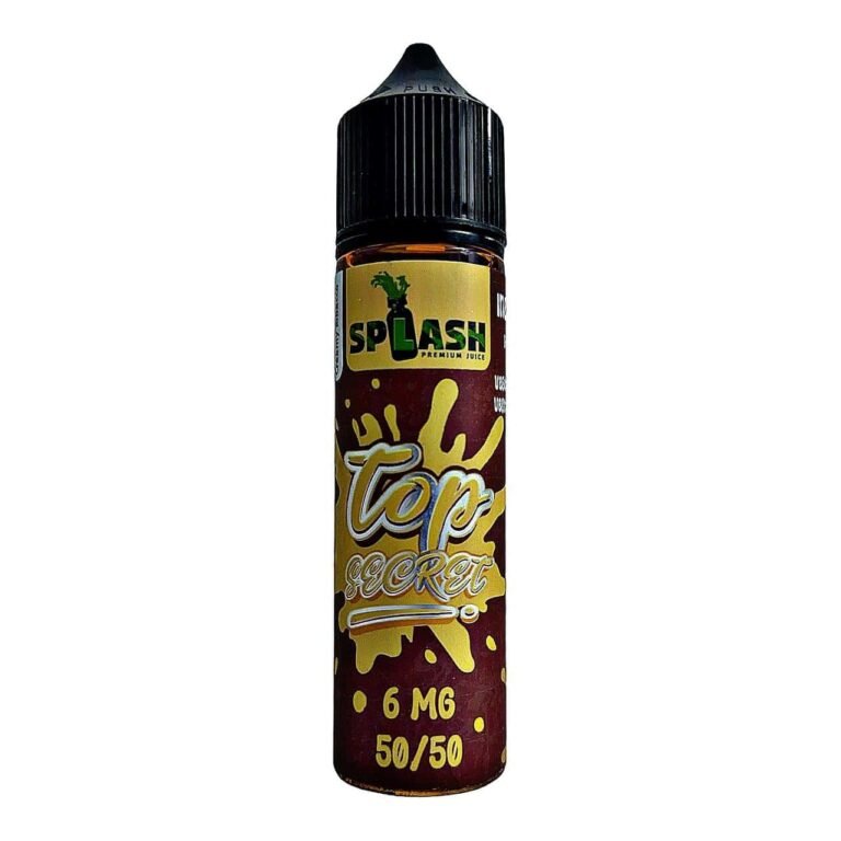 SPLASH TOP SECRET MTL E-LIQUID - سبلاش بريميوم فيب ليكويد